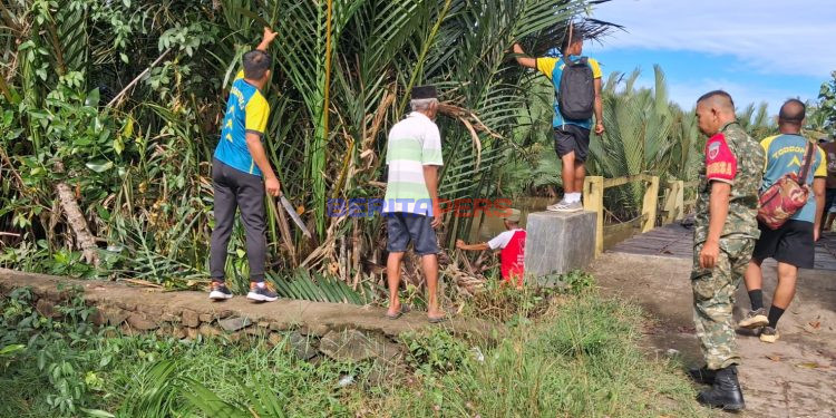Kodim 1426/Takalar Mulai Pembangunan Jembatan Armco Tahap IV di Pasuleang II