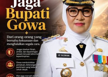 Muncul Gerakan Jaga Bupati Gowa, Serukan Persatuan Melawan Isu Politik Pemecah Belah