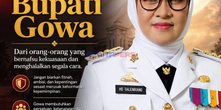 ​Muncul Gerakan Jaga Bupati Gowa, Serukan Persatuan Melawan Isu Politik Pemecah Belah