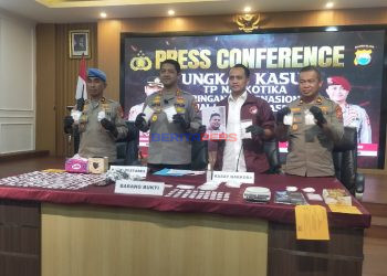 Polrestabes Makassar Bongkar Jaringan Narkoba Internasional, 7 Tersangka Ditangkap