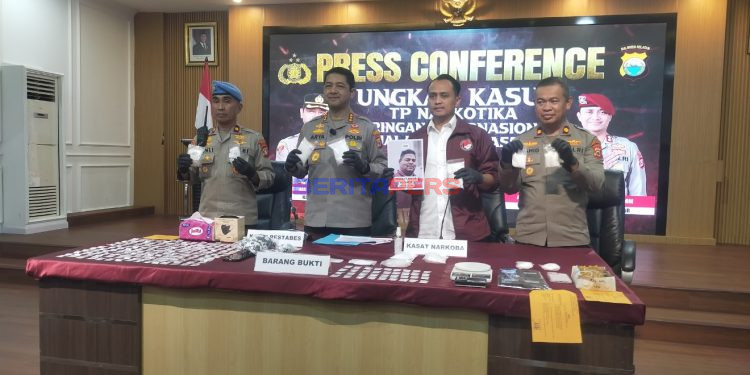 Polrestabes Makassar Bongkar Jaringan Narkoba Internasional, 7 Tersangka Ditangkap