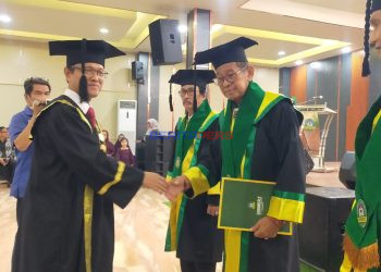 Universitas Mega Rezky Kukuhkan Empat Guru Besar Pertama, Torehkan Sejarah Baru
