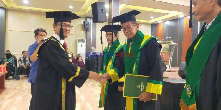 Universitas Mega Rezky Kukuhkan Empat Guru Besar Pertama, Torehkan Sejarah Baru