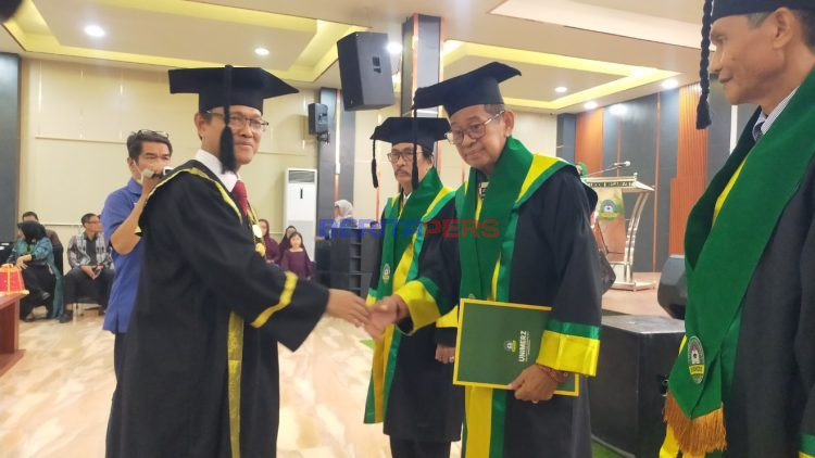 Universitas Mega Rezky Kukuhkan Empat Guru Besar Pertama, Torehkan Sejarah Baru