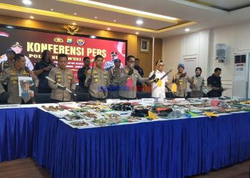 Polda Sulsel Ungkap 148 Kasus Kejahatan Jalanan, 176 Pelaku Ditangkap