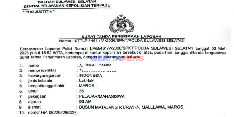 Pelaku Pengeroyokan Karyawan J&T Belum Ditahan Polda Sulsel, Korban Desak Keadilan