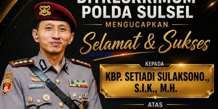 Ditreskrimum Polda Sulsel Lepas Kombes Setiadi Sulaksono dengan Doa dan Harapan Terbaik