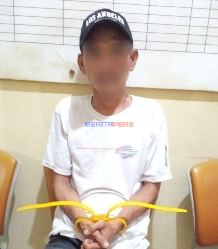 Resmob Polsek Makassar Amankan Buruh di Makassar usai Kedapatan Bawa Sabu