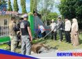 Personel Batalyon B Pelopor Mulai Penyembelihan Hewan Kurban di Hari Pertama Idul Adha