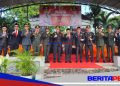 Danyon B Pelopor Ikuti Upacara Hari Lahir Pancasila