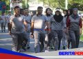 Personel Polres Parepare Gelar Olahraga Bersama, Wujudkan Tubuh Prima dan Semangat Kebersamaan
