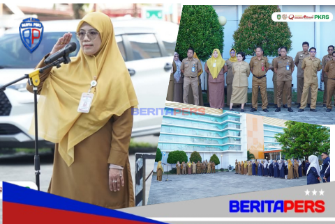 Wakil Direktur Pelayanan RSUD Andi Makkasau Tekankan Profesionalisme dan Peningkatan Mutu Layanan dalam Apel Pagi
