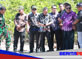 ​Bupati Takalar Daeng Manye Tinjau Lokasi Rencana Pembangunan Kantor Kecamatan Laikang