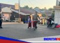 Demi Keselamatan Pelajar, Personel Batalyon B Pelopor Siaga di Depan Sekolah