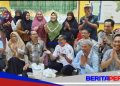 Pimpinan Wilayah BULOG Sulselbar Monitoring Penyaluran Bantuan Pangan di Desa Amassangan
