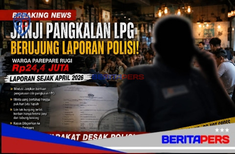 Warga Parepare Laporkan Dugaan Penipuan Pangkalan LPG, Kerugian Capai Rp24,4 Juta