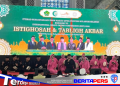 Lantunan Marawis Batalyon B Pelopor Semarakkan IGIC 2026 di Masjid Al-Markaz Al-Islami Makassar