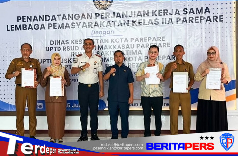 Perkuat Akses Kesehatan Warga Binaan, RSUD Andi Makkasau dan Lapas Parepare Berkolaborasi