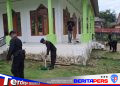 Aksi Sosial Brimob Sulsel di Parepare, Bersihkan Masjid As Shabirin Komplek Pantai Jompo