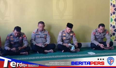 Doakan Keselamatan Masyarakat, Personel Polres Parepare Kembali Gelar Zikir dan Yasinan Bersama