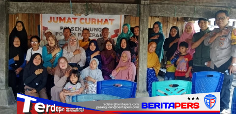 Jumat Curhat Polsek Ujung Jadi Ruang Dialog Warga Lapadde, Berbagai Persoalan Kamtibmas Mengemuka