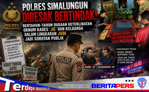 Publik Desak Polres Simalungun Selidiki Dugaan Jaringan Judi Libatkan Oknum Kades