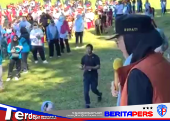 ​Awali ODOD Parigi dengan Senam dan Jalan Pagi Bersama, Bupati Gowa Terharu Lihat Kekompakan Lintas Elemen Warga