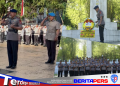 Kompol Dr Ramli Pimpin  Ziarah Rombongan HUT Bhayangkara ke-80 di Taman Makam Pahlawan