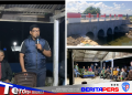 Babinsa dan Warga Gelar Syukuran Penuh Kebersamaan atas Rampungnya Pembangunan Jembatan Aramco di Lanrisang
