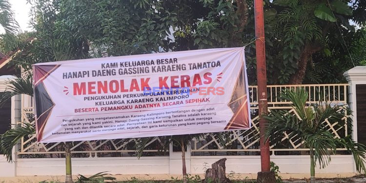 Keluarga Besar Hanapi Daeng Gassing Tolak Keras Pengukuhan Karaeng Kalimporo: “Bukan Garis Keturunan Sah”