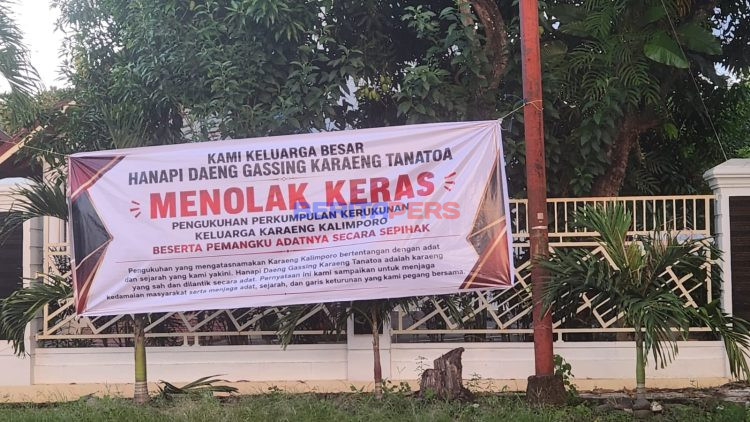 Keluarga Besar Hanapi Daeng Gassing Tolak Keras Pengukuhan Karaeng Kalimporo: “Bukan Garis Keturunan Sah”