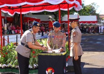 Kapolda Sulsel Lantik 945 Bintara Brimob di SPN Polda Sulsel