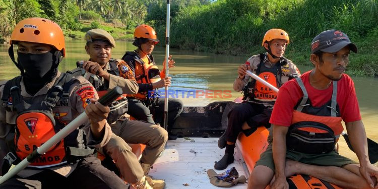 SAR Gabungan Terus Cari Lansia yang Diduga Terseret Arus Sungai di Bone