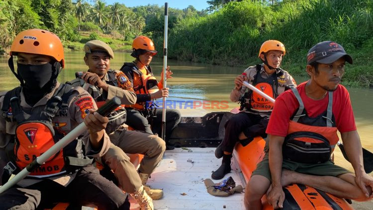 SAR Gabungan Terus Cari Lansia yang Diduga Terseret Arus Sungai di Bone
