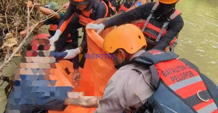 Tim SAR Gabungan Temukan LANSIA Dalam Keadaan MD di Sungai Bone