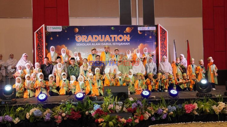 Usung Tema The Great Adventure of Learning, Sekolah Alam Darul Istiqamah Rayakan Kelulusan Siswa