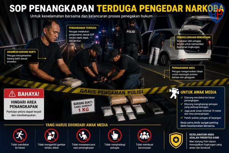 ​Gagalkan Peredaran 1 Kg Sabu, Polres Jeneponto Terapkan SOP Ketat dan Berondong Tembakan ke Mobil Kurir