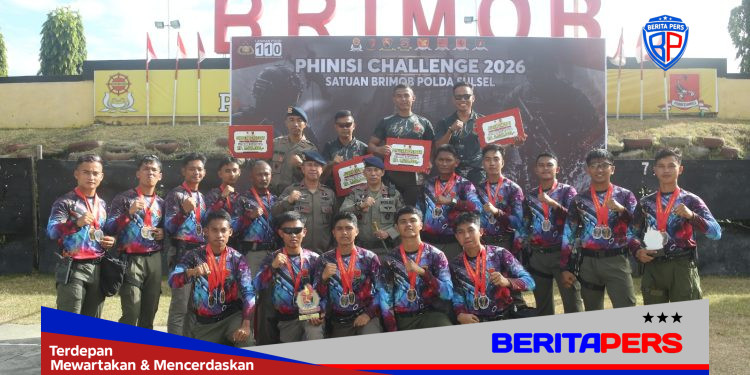 Prestasi Membanggakan, Batalyon B Pelopor Sukses Rebut Juara Umum II Phinisi Challenge