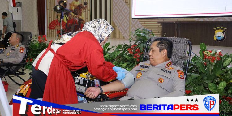 Polda Sulsel Kumpulkan 278 Kantong Darah dalam Aksi Donor Sambut Hari Bhayangkara Ke-80
