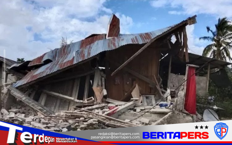 Gempa M 6,7 Guncang Sigi: Ratusan Rumah di Palolo dan Nokilalaki Rusak, 6 Warga Terluka
