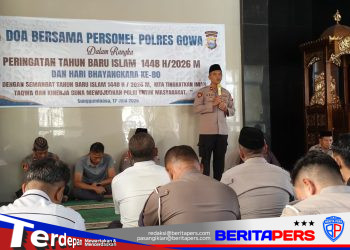 Polres Gowa Gelar Doa Bersama Sambut Tahun Baru Islam 1448 H dan Hari Bhayangkara ke-80