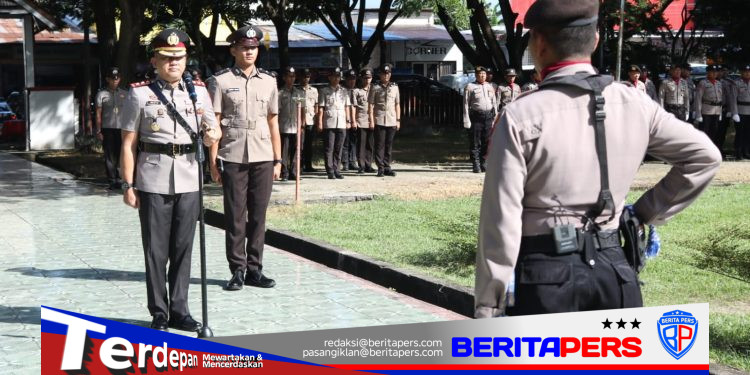 Kapolres Bulukumba Pimpin Upacara Ziarah dan Tabur Bunga di TMP Taccorong.