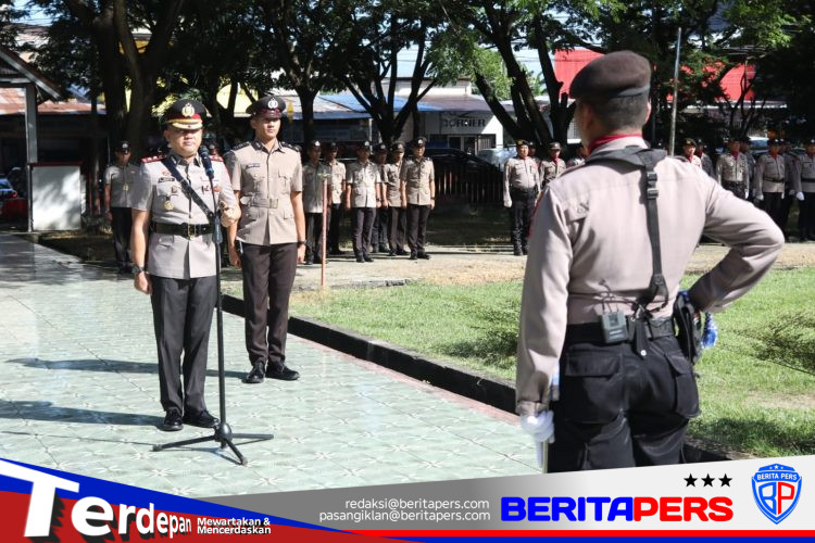Kapolres Bulukumba Pimpin Upacara Ziarah dan Tabur Bunga di TMP Taccorong.
