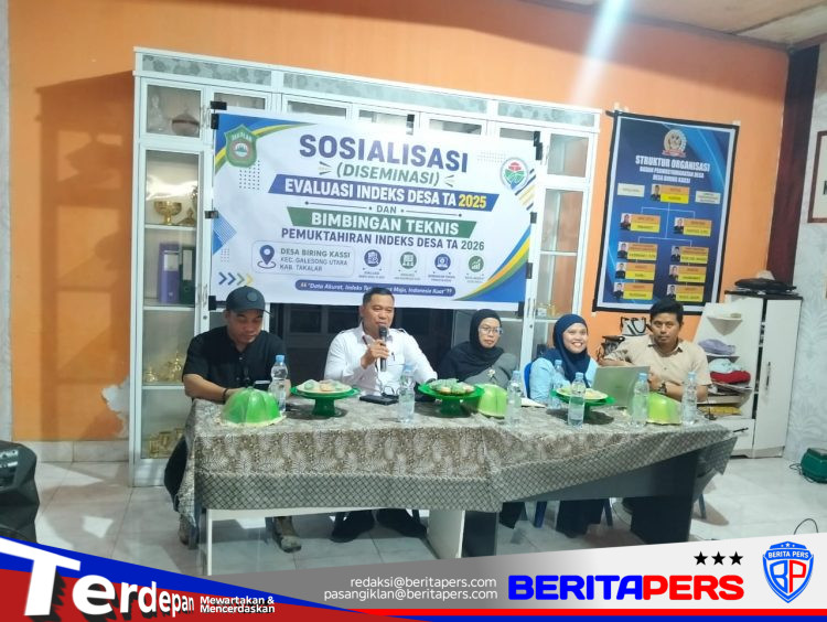 Pemdes Biring Kassi Gelar Evaluasi Indeks Desa 2025 dan Pemutakhiran Data Indeks Desa Tahun 2026