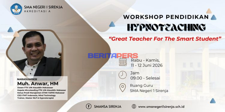 Guru Biasa Hanya Mengajar, Guru Hebat Menghipnotis: Coach Muh Anwar. HM Siap Guncang SMAN 1 Sirenja, Bongkar Belenggu Kelas Primitif Menuju Era Smart Student!