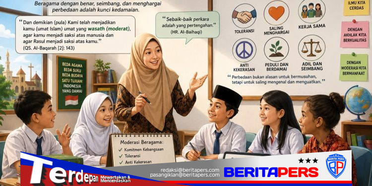 Moderasi Beragama Jangan Hanya Jadi Slogan di Kelas