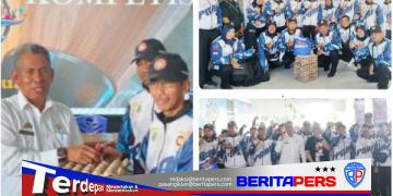 Kontingen PGRI Kabupaten Pinrang Terima Sambutan Hangat Pemerintah Sidrap Jelang Kompetisi Porsenijar Provinsi Sulsel 2026