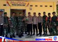 Momentum Hari Bhayangkara Ke-80, Koramil Soppeng Riaja Pererat Soliditas Bersama Polsek Soppeng Riaja