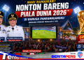 Manjakan Pecinta Bola, Pemkab Takalar dan TVRI Gelar Nobar Piala Dunia 2026 di Baruga Panrannuangku