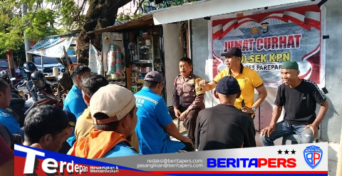 Jumat Curhat Polsek KPN Jadi Wadah Aspirasi Buruh Pelabuhan
